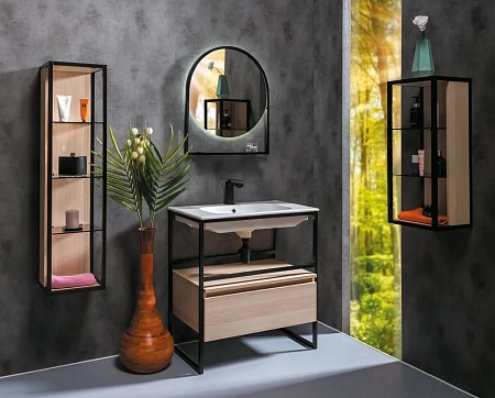 Раковина Armadi Art Vallessi 80 белая керамика глянец 838-080-WG Раковина Armadi Art Vallessi 80 белая керамика глянец 838-080-WG