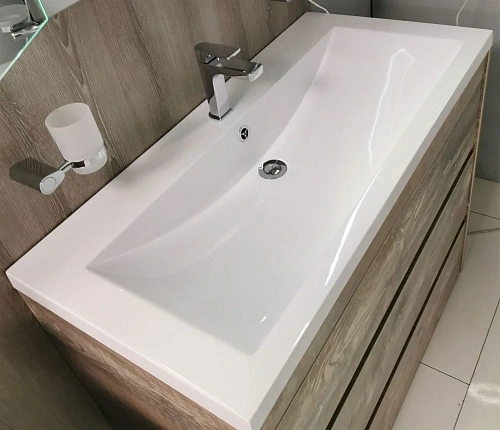 Раковина ART&MAX AM-LAV-1000-MR-A из искусственного мрамора Раковина ART&MAX AM-LAV-1000-MR-A из искусственного мрамора