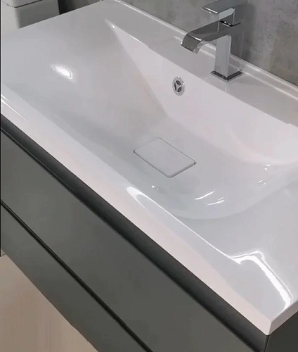 Раковина ART&MAX AM-LAV-900-MR-FP из искусственного мрамора Раковина ART&MAX AM-LAV-900-MR-FP из искусственного мрамора