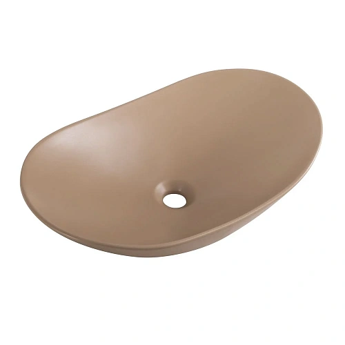 Раковина BelBagno BB1404-H316 605x370x150 бежевая матовая Раковина BelBagno BB1404-H316 605x370x150 бежевая матовая