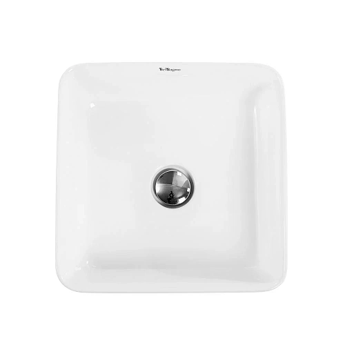 Раковина BelBagno BB1407 380x380 белый Раковина BelBagno BB1407 380x380 белый