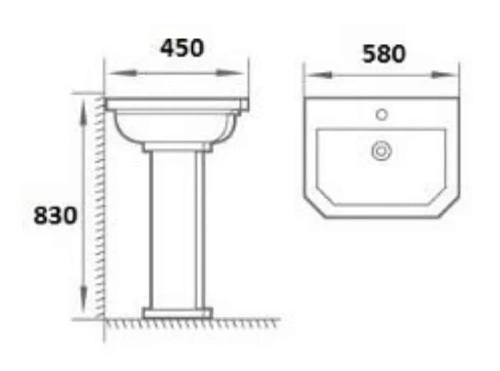 Раковина Boheme 942 Раковина Boheme 942