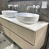 Раковина Boheme Corian 879-50 овальная матовая, Slim 500x350x135 Раковина Boheme Corian 879-50 овальная матовая, Slim 500x350x135