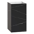 Раковина Boheme Cube 802-NM напольная Corian 480x480x850 Nero Marquina Раковина Boheme Cube 802-NM напольная Corian 480x480x850 Nero Marquina