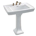 Раковина Boheme Vogue 0942-2-3 с пьдесталом, 810мм,(3 отв) Раковина Boheme Vogue 0942-2-3 с пьдесталом, 810мм,(3 отв)