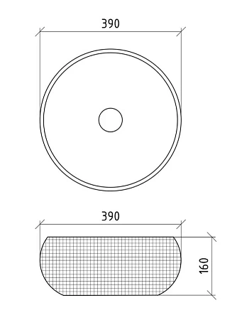 Раковина Boheme керамика серебро 863 Раковина Boheme керамика серебро 863
