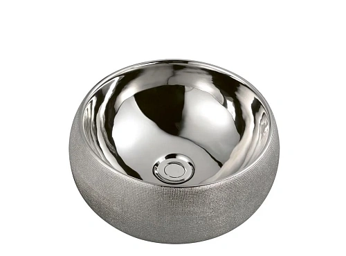 Раковина Boheme керамика серебро 863 Раковина Boheme керамика серебро 863