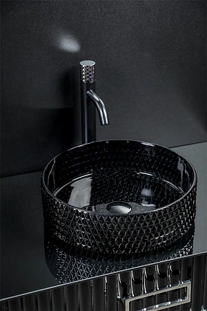 Раковина Boheme круглая хрустальная 817-B Раковина Boheme круглая хрустальная 817-B