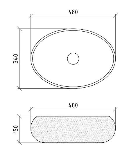 Раковина Boheme ОВАЛ золото 860 Раковина Boheme ОВАЛ золото 860