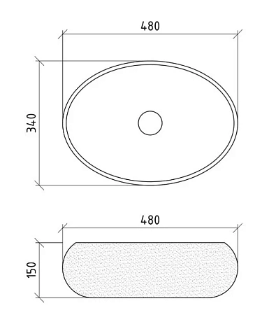 Раковина Boheme ОВАЛ серебро 861 Раковина Boheme ОВАЛ серебро 861