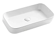 Раковина CeramaLux 2243 накладная, белый Раковина CeramaLux 2243 накладная, белый