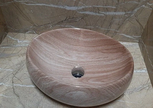 Раковина CeramaLux 578-2 накладная, под камень Раковина CeramaLux 578-2 накладная, под камень