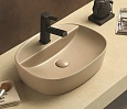 Раковина CeramaLux 78239XMC-1 накладная, капучино Раковина CeramaLux 78239XMC-1 накладная, капучино