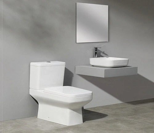 Раковина CeramaLux D1303 накладная, белый Раковина CeramaLux D1303 накладная, белый