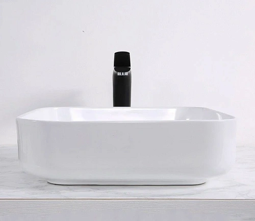 Раковина CeramaLux D1303 накладная, белый Раковина CeramaLux D1303 накладная, белый