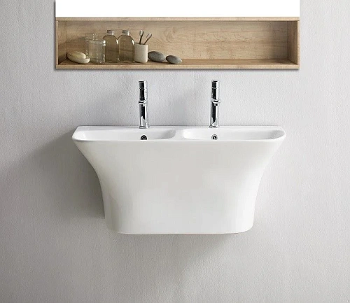 Раковина CeramaLux G760 подвесная, белый Раковина CeramaLux G760 подвесная, белый