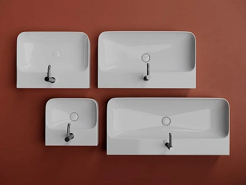 Раковина Ceramica Nova AURA CN2007 белый подвесная Раковина Ceramica Nova AURA CN2007 белый подвесная