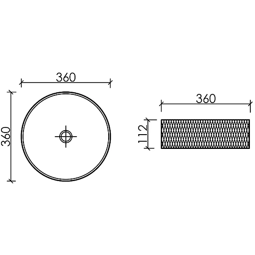 Раковина Ceramica Nova CRISTAL CN6060 черный накладная Раковина Ceramica Nova CRISTAL CN6060 черный накладная