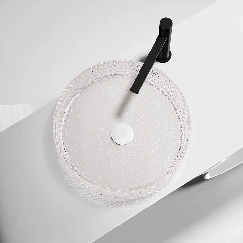 Раковина Ceramica Nova CRISTAL CN6061 Розовый накладная Раковина Ceramica Nova CRISTAL CN6061 Розовый накладная