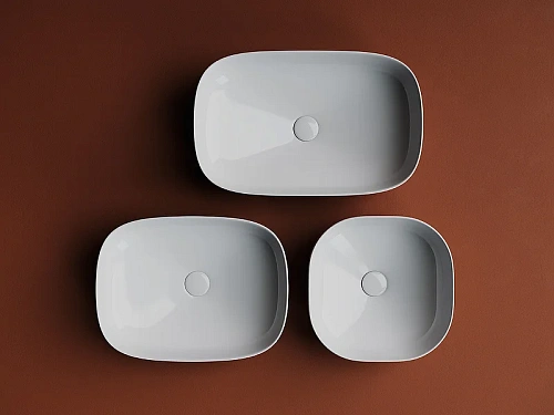 Раковина Ceramica Nova ELEMENT CN5032 белый накладная Раковина Ceramica Nova ELEMENT CN5032 белый накладная