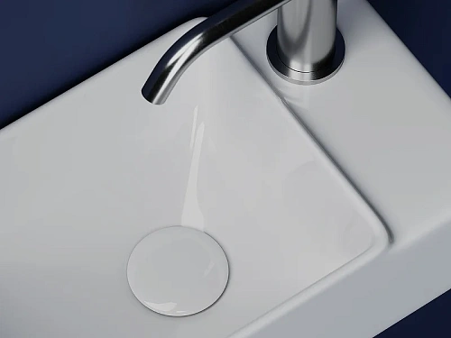 Раковина Ceramica Nova ELEMENT CN5045 белый подвесная Раковина Ceramica Nova ELEMENT CN5045 белый подвесная