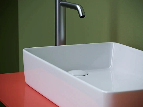 Раковина Ceramica Nova ELEMENT CN5048 белый накладная Раковина Ceramica Nova ELEMENT CN5048 белый накладная