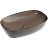 Раковина Ceramica Nova ELEMENT CN6049MDB Темно-Коричневый матовый накладная