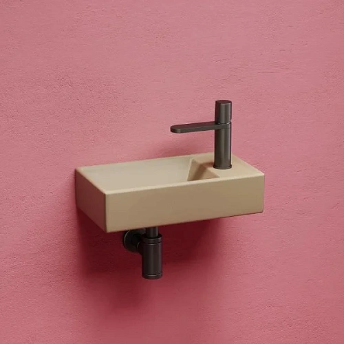 Раковина Ceramica Nova ELEMENT CN6051LMC Капучино матовый подвесная Раковина Ceramica Nova ELEMENT CN6051LMC Капучино матовый подвесная