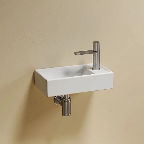 Раковина Ceramica Nova ELEMENT CN6051LMW белый матовый подвесная Раковина Ceramica Nova ELEMENT CN6051LMW белый матовый подвесная