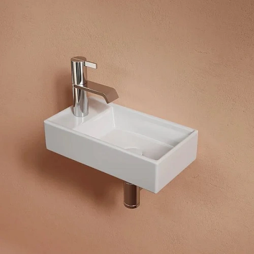 Раковина Ceramica Nova ELEMENT CN6051R белый подвесная Раковина Ceramica Nova ELEMENT CN6051R белый подвесная