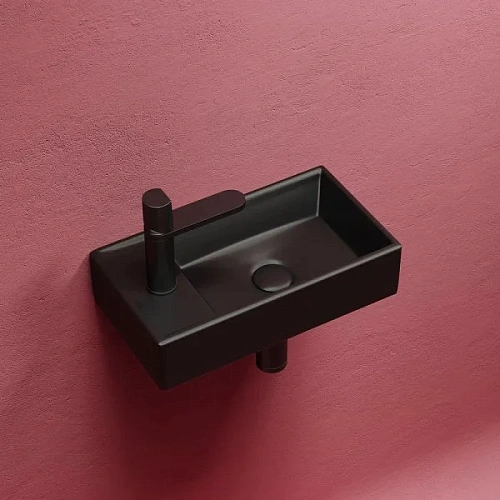 Раковина Ceramica Nova ELEMENT CN6051RMB черный матовый подвесная Раковина Ceramica Nova ELEMENT CN6051RMB черный матовый подвесная