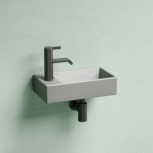 Раковина Ceramica Nova ELEMENT CN6051RMH Антрацит матовый подвесная Раковина Ceramica Nova ELEMENT CN6051RMH Антрацит матовый подвесная