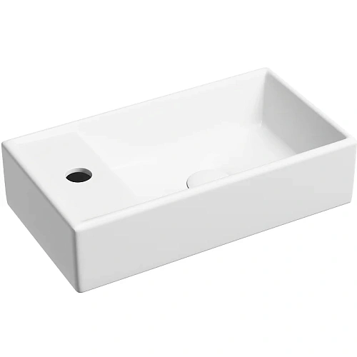 Раковина Ceramica Nova ELEMENT CN6051RMW белый матовый подвесная Раковина Ceramica Nova ELEMENT CN6051RMW белый матовый подвесная