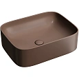 Раковина Ceramica Nova ELEMENT CN6052MDB Темно-Коричневый матовый накладная Раковина Ceramica Nova ELEMENT CN6052MDB Темно-Коричневый матовый накладная