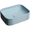 Раковина Ceramica Nova ELEMENT CN6052ML голубой матовый накладная Раковина Ceramica Nova ELEMENT CN6052ML голубой матовый накладная