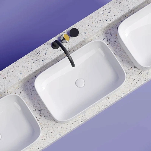 Раковина Ceramica Nova ELEMENT CN6053 белый накладная Раковина Ceramica Nova ELEMENT CN6053 белый накладная