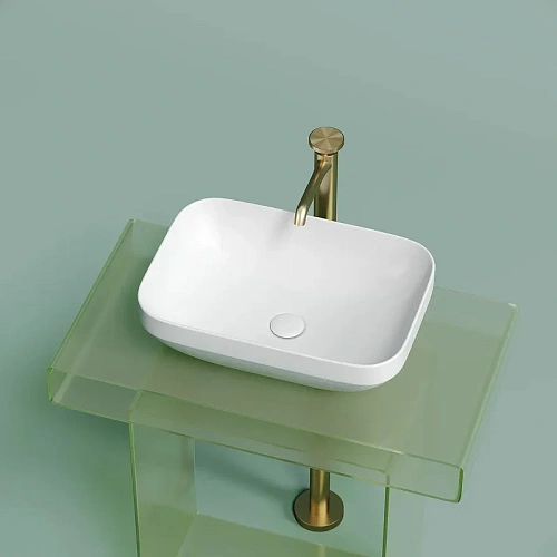 Раковина Ceramica Nova ELEMENT CN6055MW белый матовый накладная Раковина Ceramica Nova ELEMENT CN6055MW белый матовый накладная