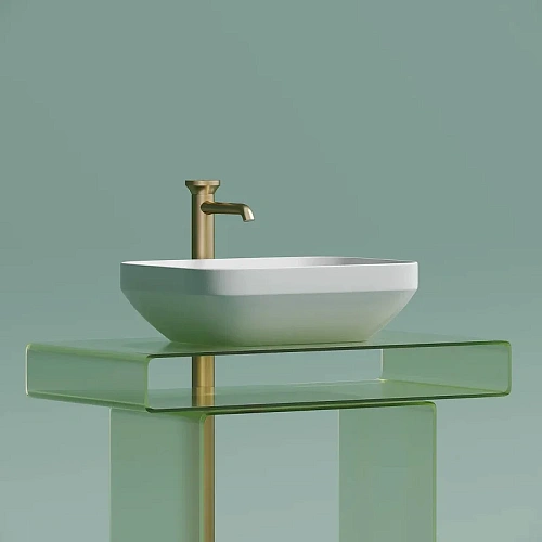 Раковина Ceramica Nova ELEMENT CN6055MW белый матовый накладная Раковина Ceramica Nova ELEMENT CN6055MW белый матовый накладная