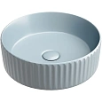 Раковина Ceramica Nova ELEMENT CN6057MHL серо-голубой матовый накладная Раковина Ceramica Nova ELEMENT CN6057MHL серо-голубой матовый накладная