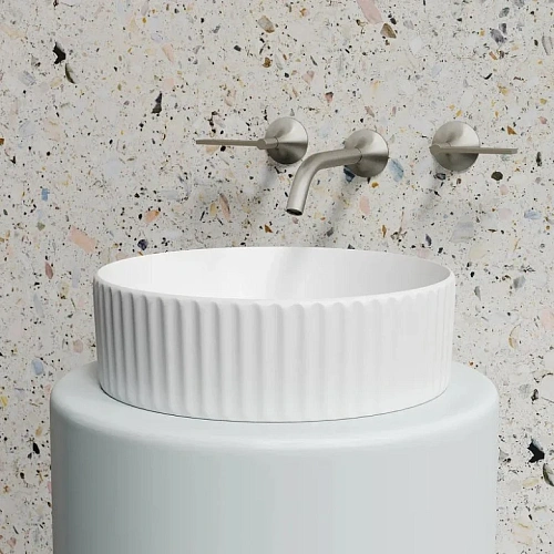 Раковина Ceramica Nova ELEMENT CN6057MW белый матовый накладная Раковина Ceramica Nova ELEMENT CN6057MW белый матовый накладная