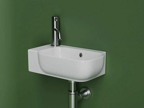 Раковина Ceramica Nova ELEMENT CN6074R белый подвесная Раковина Ceramica Nova ELEMENT CN6074R белый подвесная