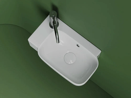 Раковина Ceramica Nova ELEMENT CN6074R белый подвесная Раковина Ceramica Nova ELEMENT CN6074R белый подвесная