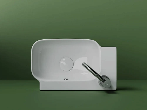 Раковина Ceramica Nova ELEMENT CN6074R белый подвесная Раковина Ceramica Nova ELEMENT CN6074R белый подвесная