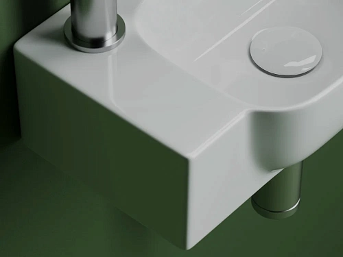 Раковина Ceramica Nova ELEMENT CN6074R белый подвесная Раковина Ceramica Nova ELEMENT CN6074R белый подвесная