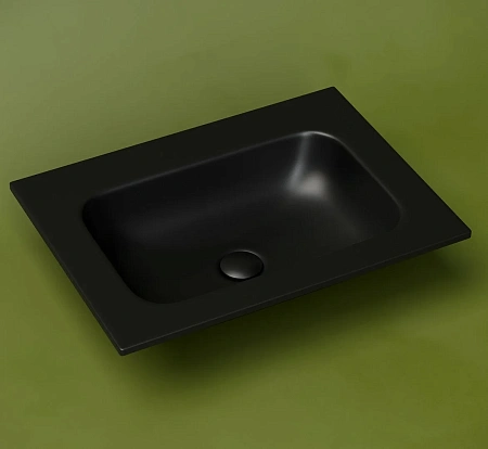 Раковина Ceramica Nova Grace CN7011MBwx накладная, без отверстия под смеситель, 610x457x137мм, черный матовый Раковина Ceramica Nova Grace CN7011MBwx накладная, без отверстия под смеситель, 610x457x137мм, черный матовый