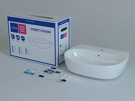 Раковина Cersanit STREET FUSION 60 (S-UM-SFU60/1-w) Раковина Cersanit STREET FUSION 60 (S-UM-SFU60/1-w)