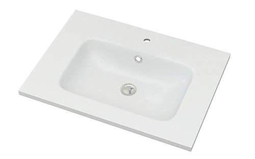 Раковина CEZARES 50203 Bianco 610x460 искусственный мрамор Раковина CEZARES 50203 Bianco 610x460 искусственный мрамор