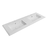 Раковина CEZARES 50215 Bianco opaco белый матовый 1410x460 искусственный камень solid surface