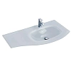 Раковина CEZARES 82408 правосторонняя Extra Bianco 1040x530 стекло