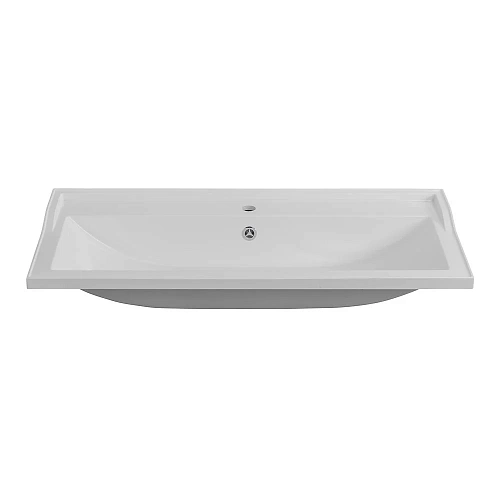 Раковина CEZARES CZR-1000/450-LV-MR-FS белый матовый 800x450 искусственный камень Раковина CEZARES CZR-1000/450-LV-MR-FS белый матовый 800x450 искусственный камень